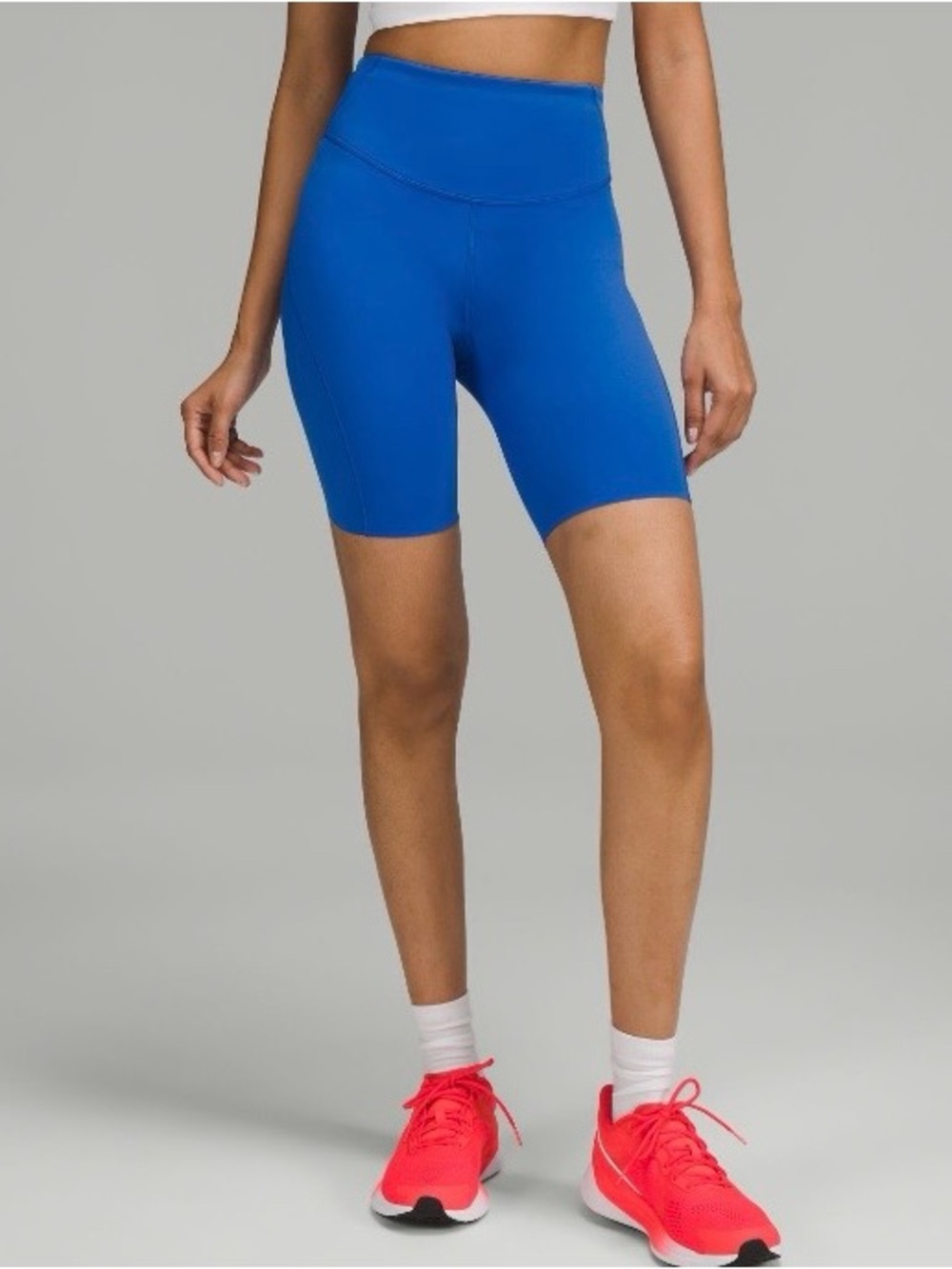 Lululemon Base Pace HR Short 8" Blazer Blue Tone 6